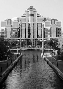 Salford Quays near Manchester